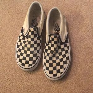 checkered vans